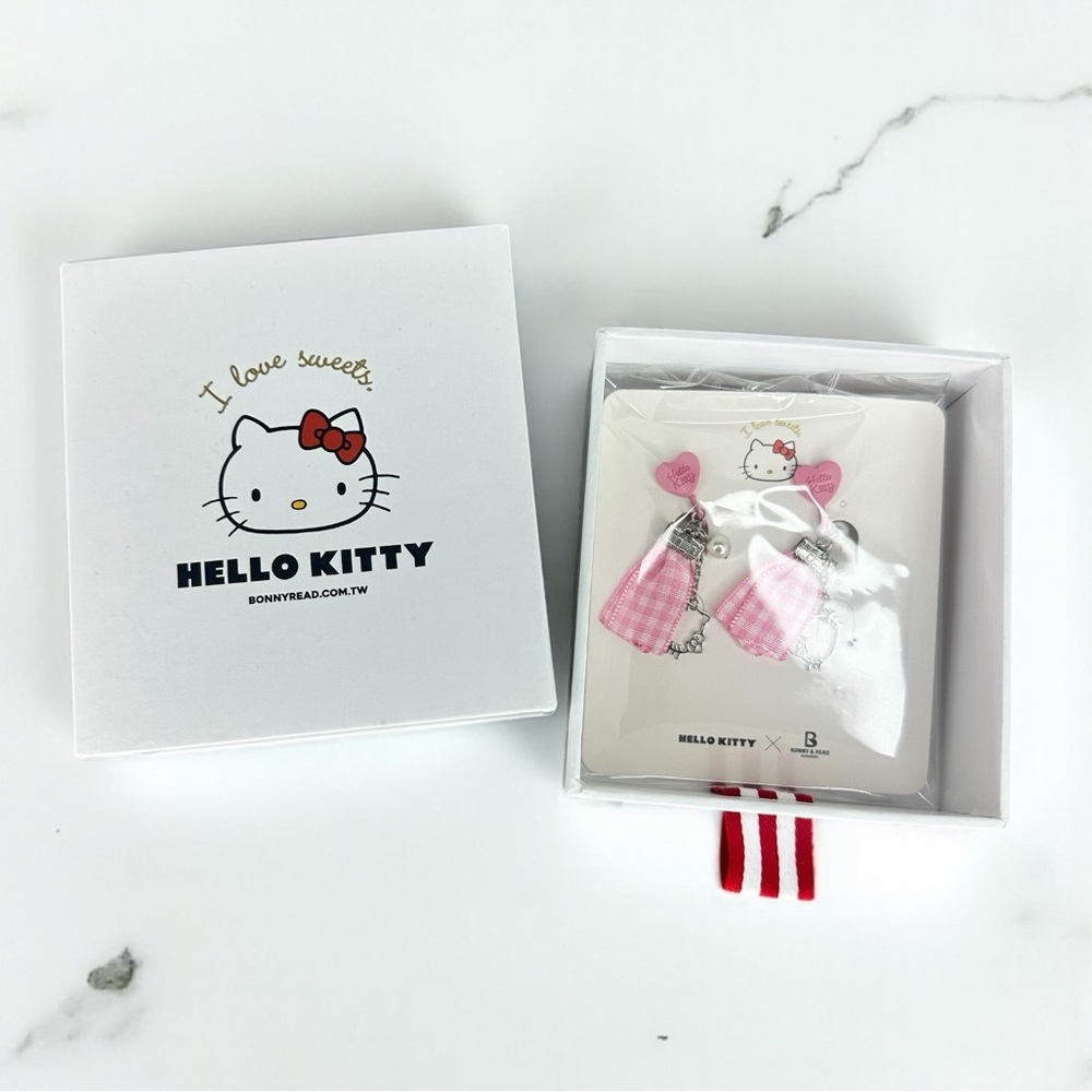 ✨ Bonny & Read x Hello Kitty Clip-On Earrings | Limited Edition | BNIB